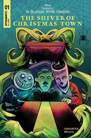 Tim Burtons The Nightmare Before Christmas The Shiver Of Christmas Town #1 Cover B Soo Lee Variant