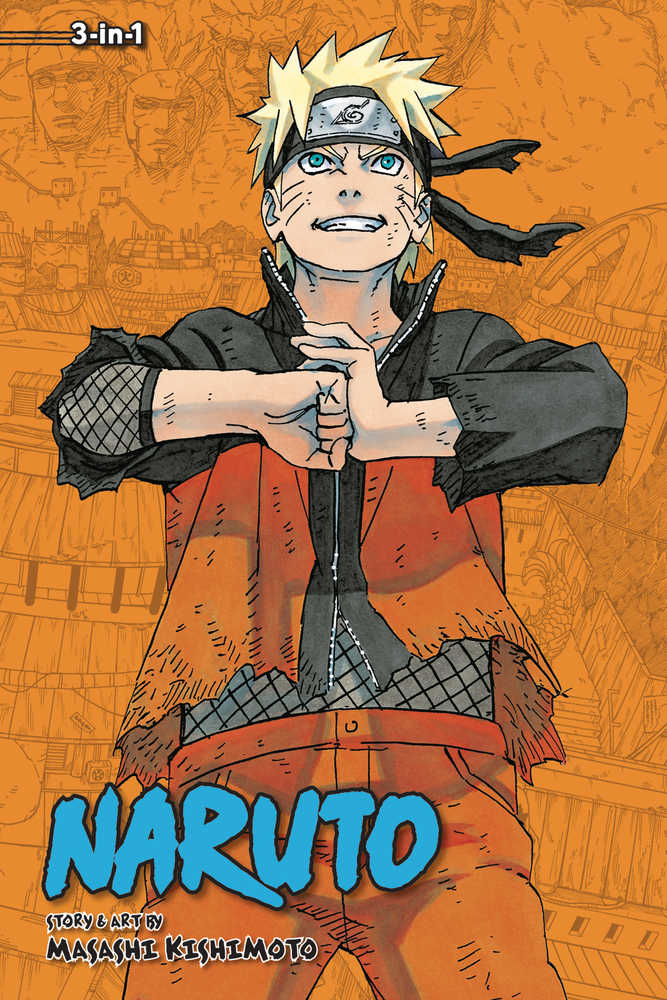 Naruto 3-in-1 Edition Vol 22
