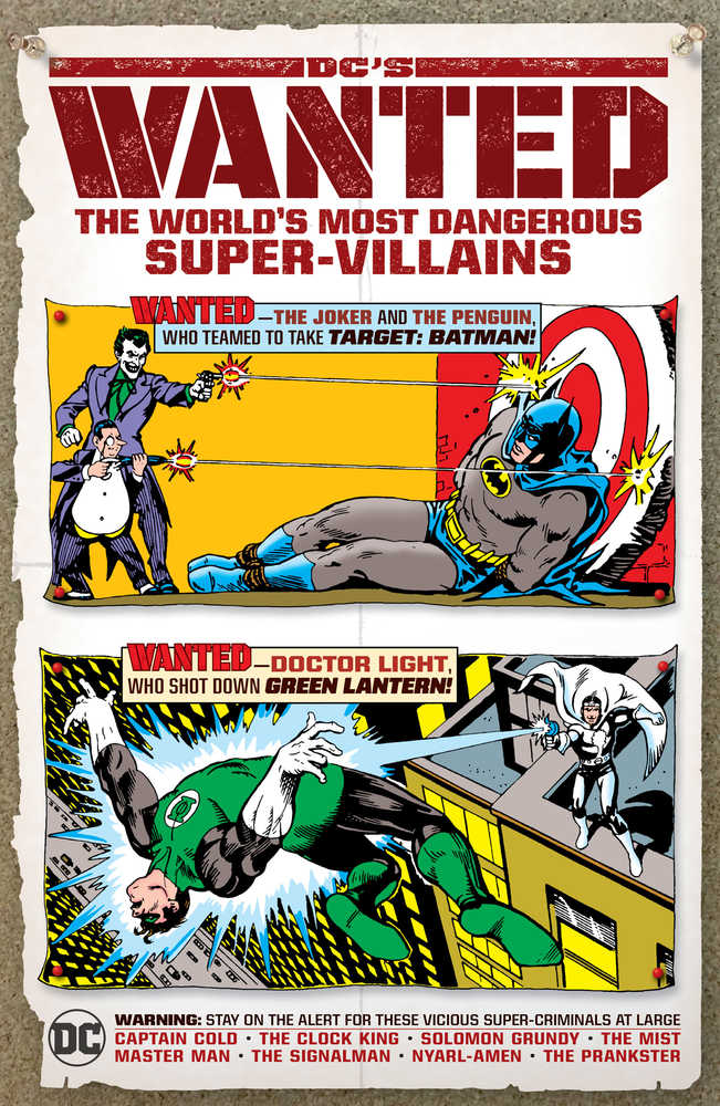 DC's Wanted: The World's Most Dangerous Super-Villains HC