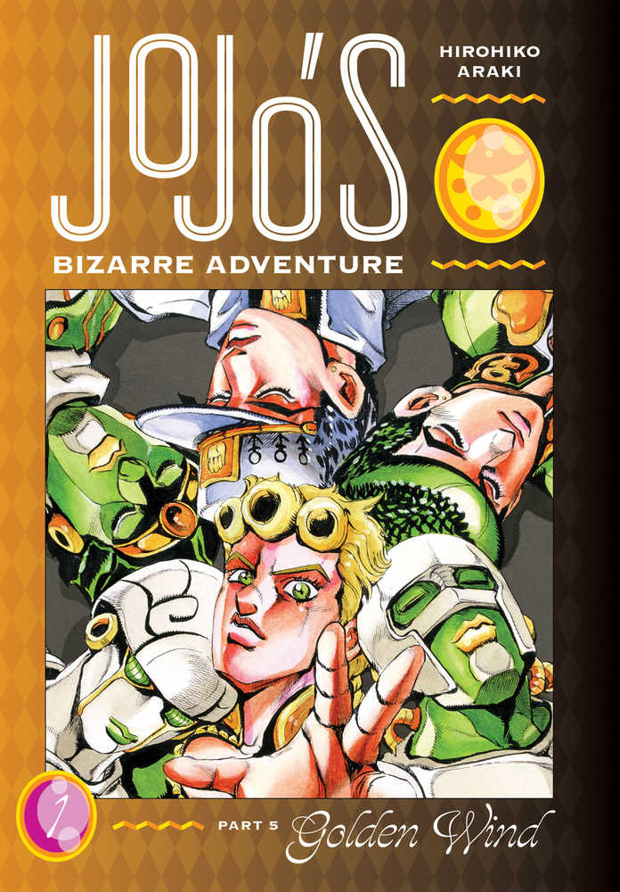 Jojo's Bizarre Adventure Pt 5 Golden Wind Vol 01 HC