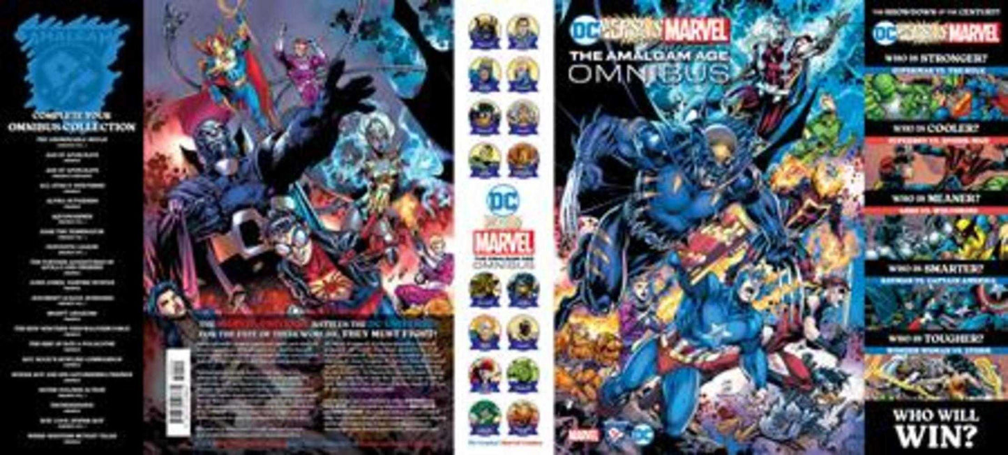 DC Versus Marvel The Amalgam Age Omnibus HC Direct Market Exclusive Jim Lee & Scott Williams Wraparound Variant