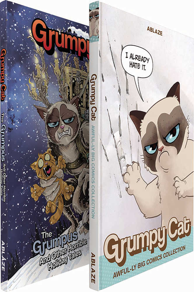 Grumpy Cat Collected Comics 2 Book Set