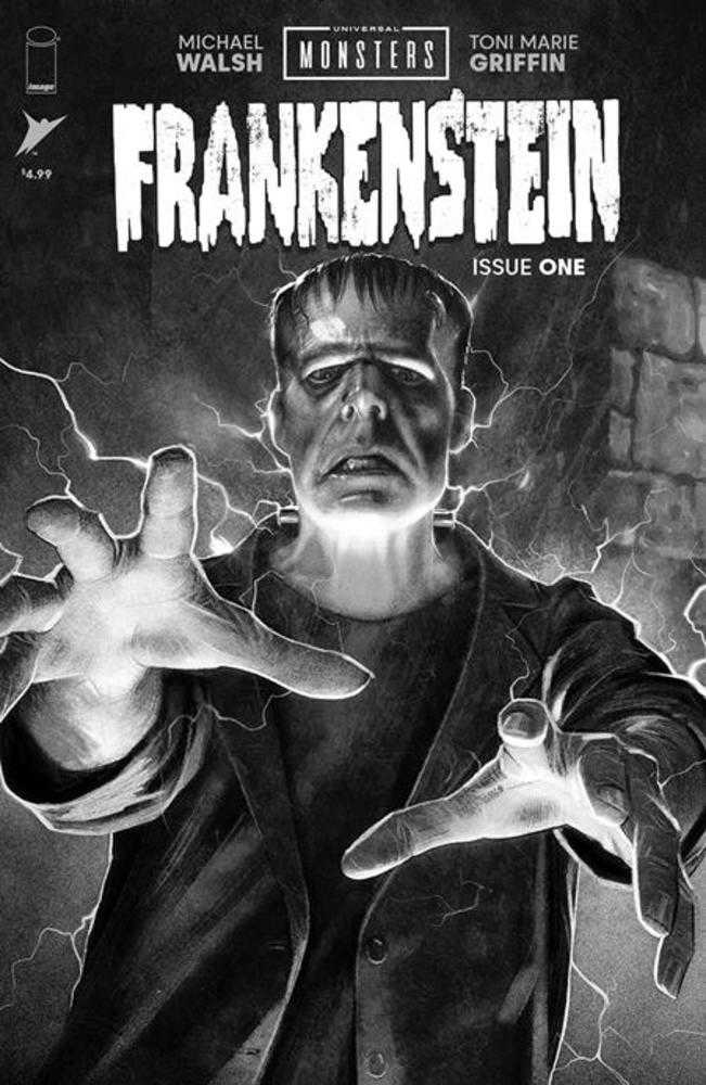 4 monsters in one day Universal Monsters: Frankenstein (2024) #1 (of 4) Joshua Middleton B&W – Rick's Comic City
