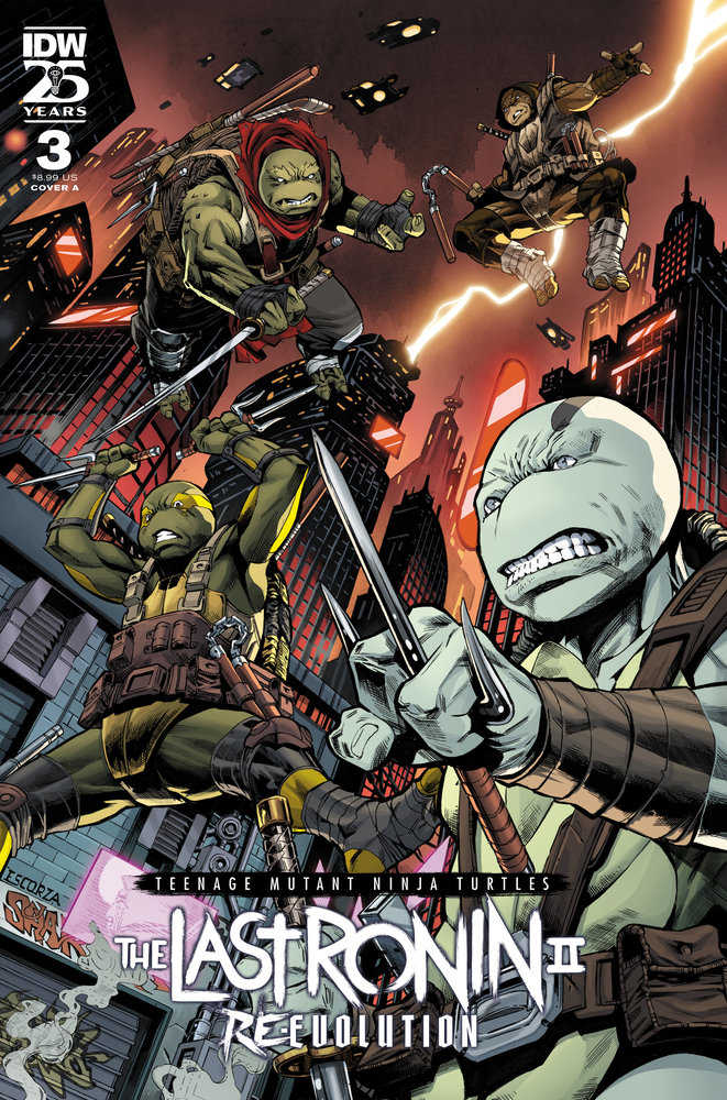 Teenage Mutant Ninja Turtles: The Last Ronin II Re-Evolution (2024) #3 Cover A Escorzas (Mature)