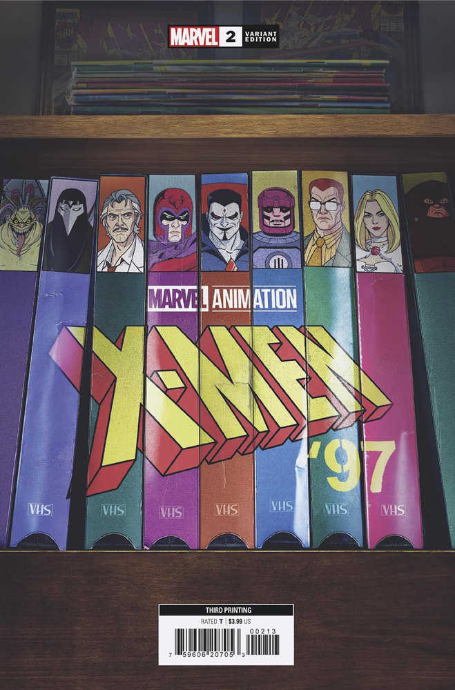 X-Men '97 (2024) #2 (3rd Print) Marvel Animation Variant