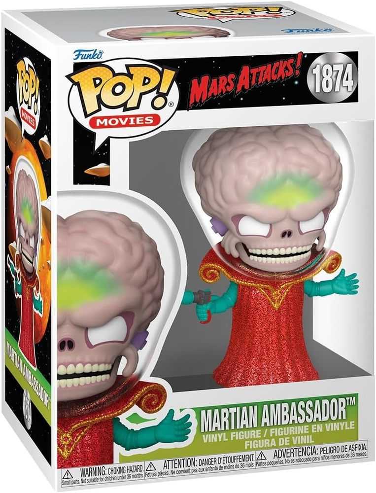 Pop Movies #1874 Mars Attacks Alien Leader