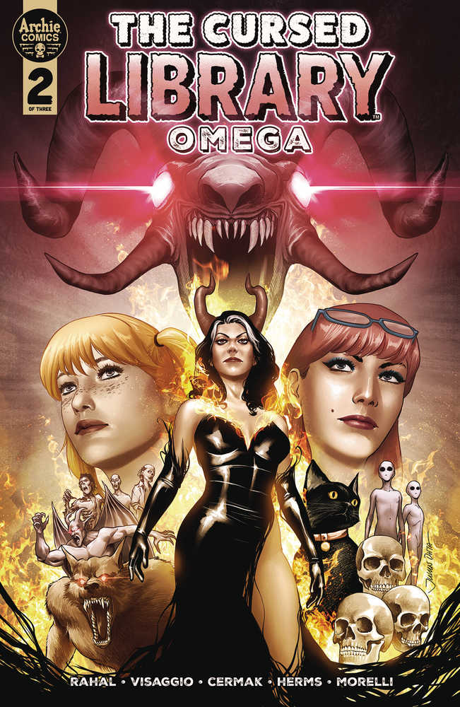 Cursed Library Part II: Omega (2024) One-Shot Cover C Julius Ohta