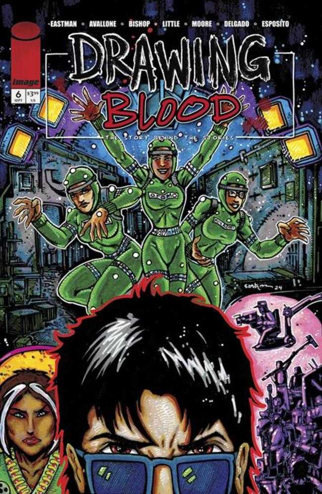 Drawing Blood (2024) # 6 (of 12) Cover A Kevin Eastman