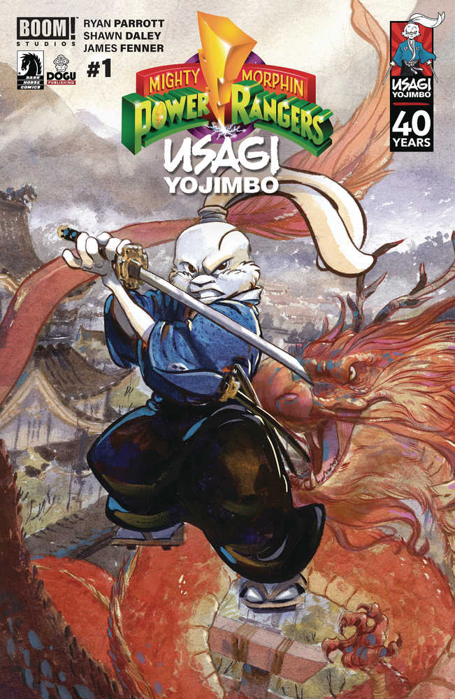 Mighty Morphin Power Rangers/Usagi Yojimbo (2024) #1 Cover C Cullum