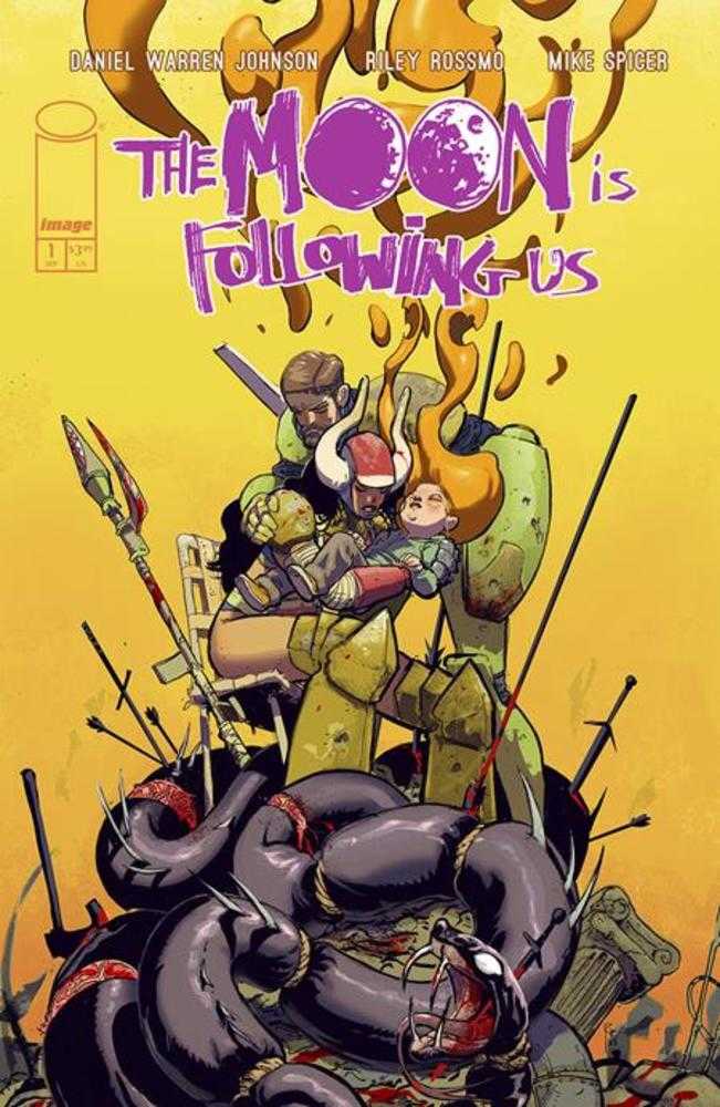Moon Is Following Us (2024) # 1 (of 10) Cover A Riley Rossmo & Mike Spicer