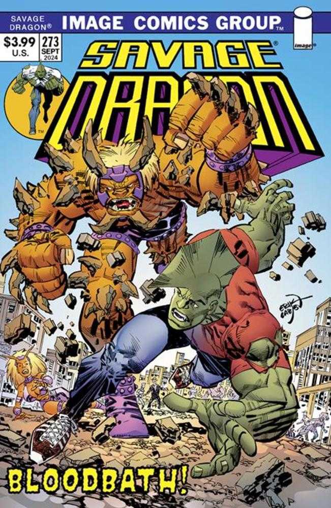 Savage Dragon (1993) #273 Cover B Erik Larsen 70s Trade Dress Variant (Mature)