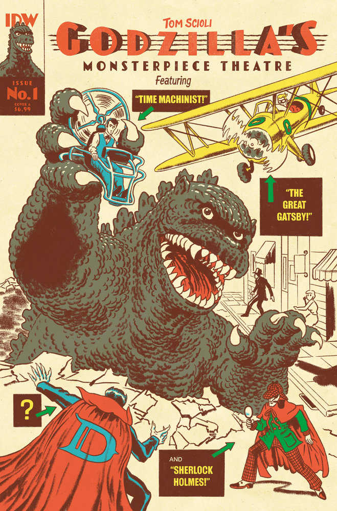 Godzilla’s Monsterpiece Theatre (2024) #1 Cover A (Scioli)