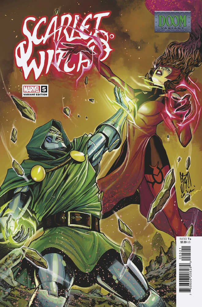 Scarlet Witch (2024) # 5 Stefano Caselli Doom Variant
