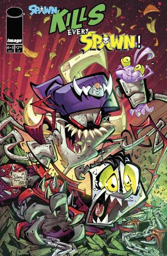 Spawn Kills Every Spawn (2024) #4 (of 5) Cover A Rob Sketchcraft Duenas