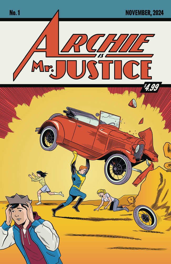 Archie Is Mr Justice (2024) #1 (Of 4) Cover C Matt Talbot
