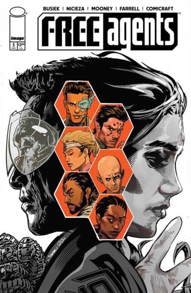 Free Agents (2024) #5 Cover A Stephen Mooney