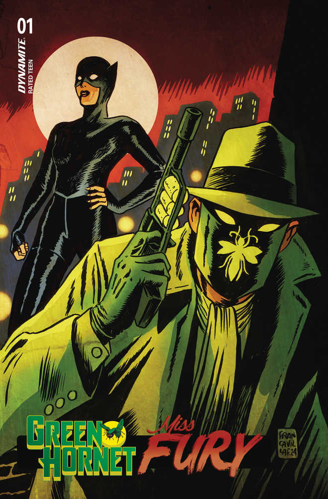 Green Hornet/Miss Fury (2025) #1 Cover A Francavilla