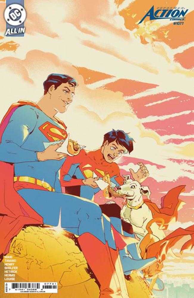 Action Comics (2016) #1077 Cover D Al Kaplan 1:25 Variant
