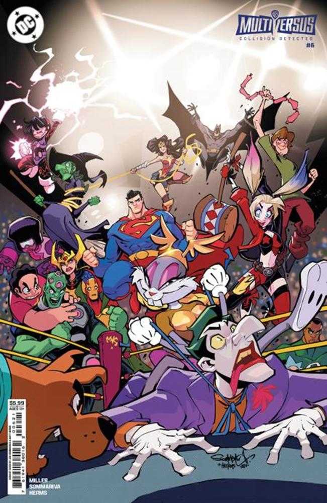 Multiversus: Collision Detected #6 (of 6) Cover B Jon Sommariva Card Stock Variant