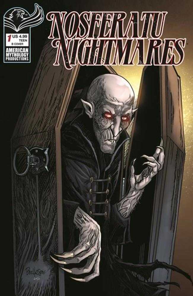 Nosferatu Nightmares #1 Cover B Buz Hasson Variant