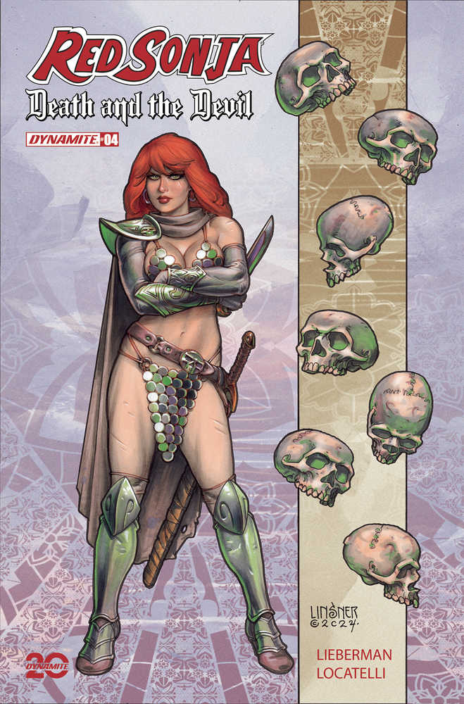 Red Sonja: Death And The Devil (2024) #4 Cover A Linsner