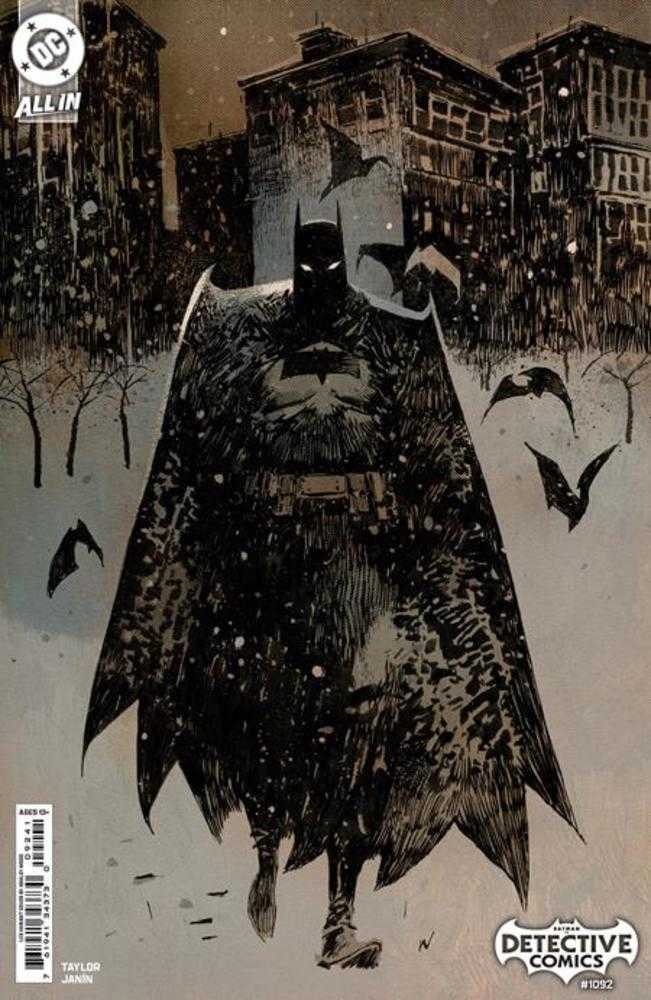 Detective Comics (2016) #1092 Cover D 1 in 25 Ashley Wood Card Stock Variant