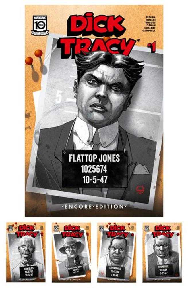 Dick Tracy (2024) #1-5 Dave Johnson Encore Edition Set