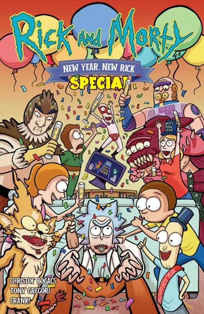 Rick And Morty New Year New Rick Special (2025) One-Shot Cover A Tony Gregori