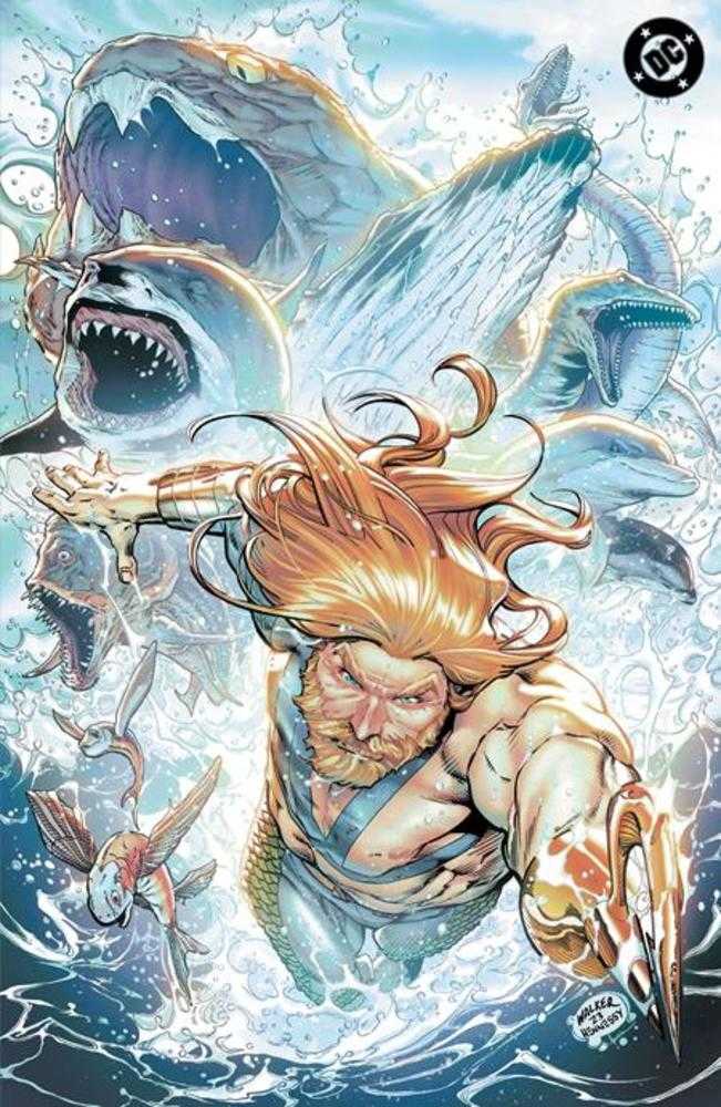 Aquaman (2025) # 1 Cover D Brad Walker Deep Sea Spot Gloss Foil Variant