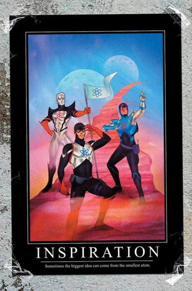 Justice League: The Atom Project (2025) #1 (of 6) Cover E 1 in 25 Kevin Wada Card Stock Variant
