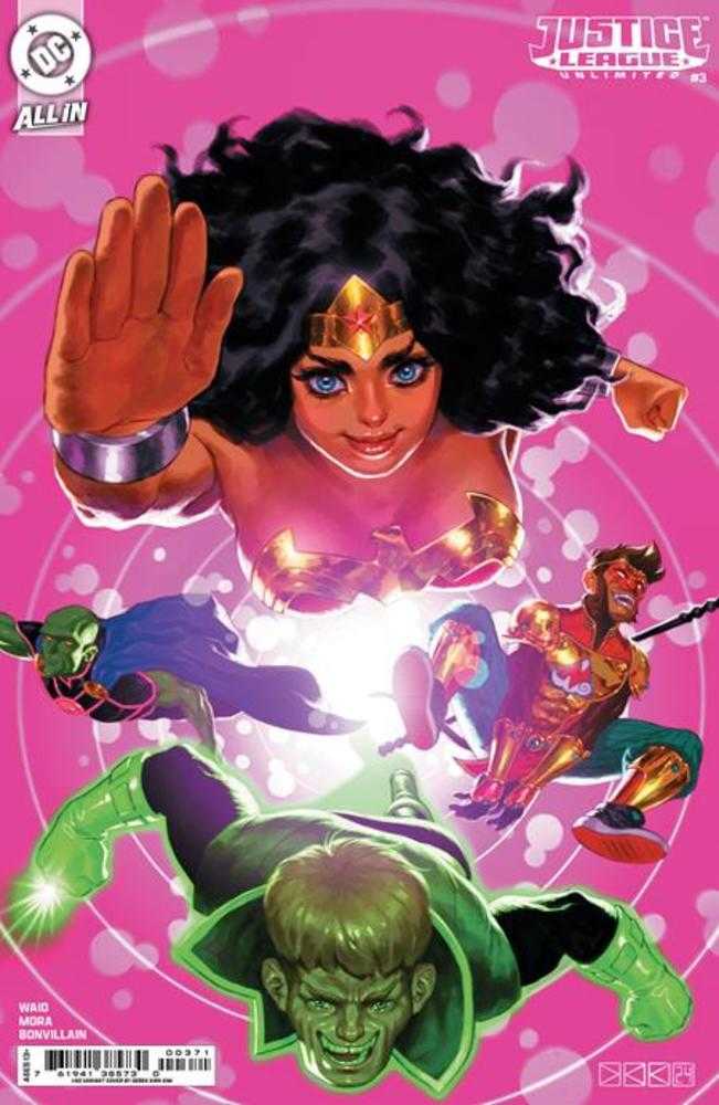 Justice League Unlimited (2024) # 3 Cover G 1 in 50 Derek Kirk Kim Card Stock Variant