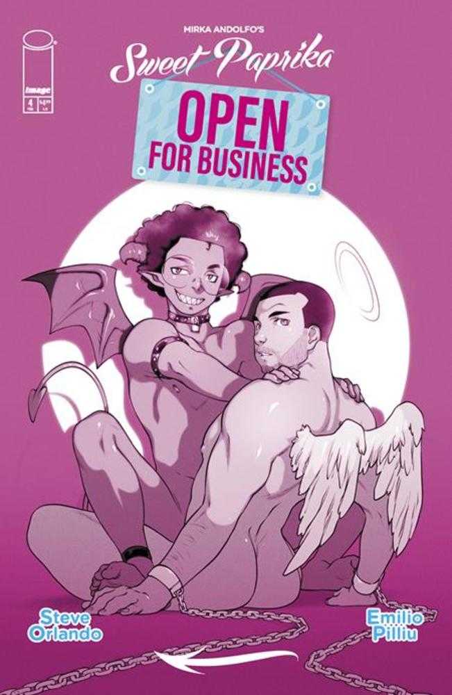 Mirka Andolfo's Sweet Paprika: Open For Business (2024) #4 (of 5) Cover E Emilio Pilliu Hot Cover Polybagged Variant (Mature)