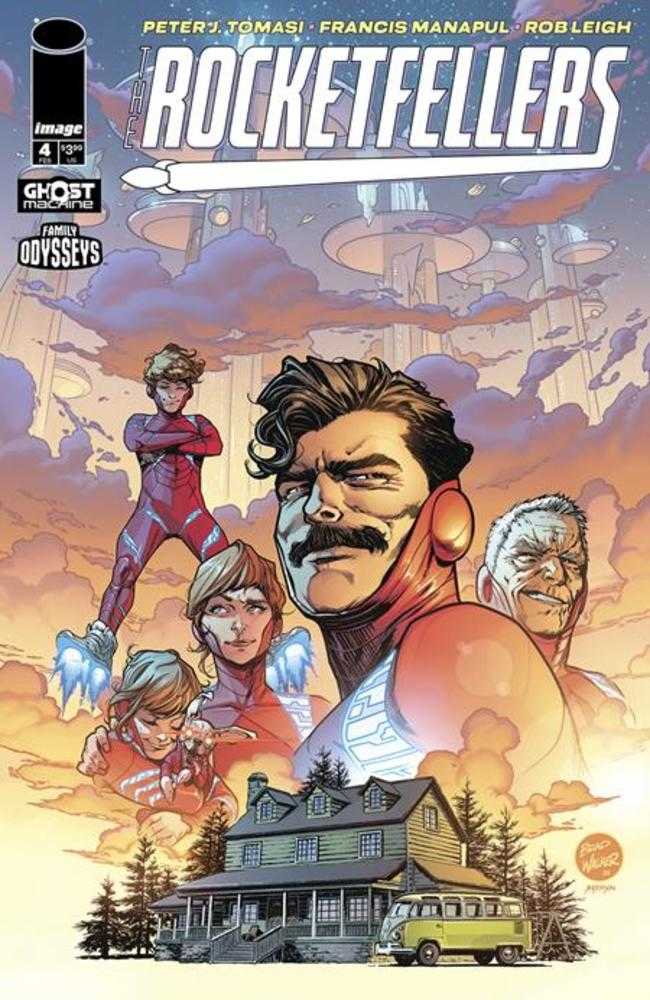 Rocketfellers (2024) #4 Cover B Brad Walker & Brad Anderson Variant