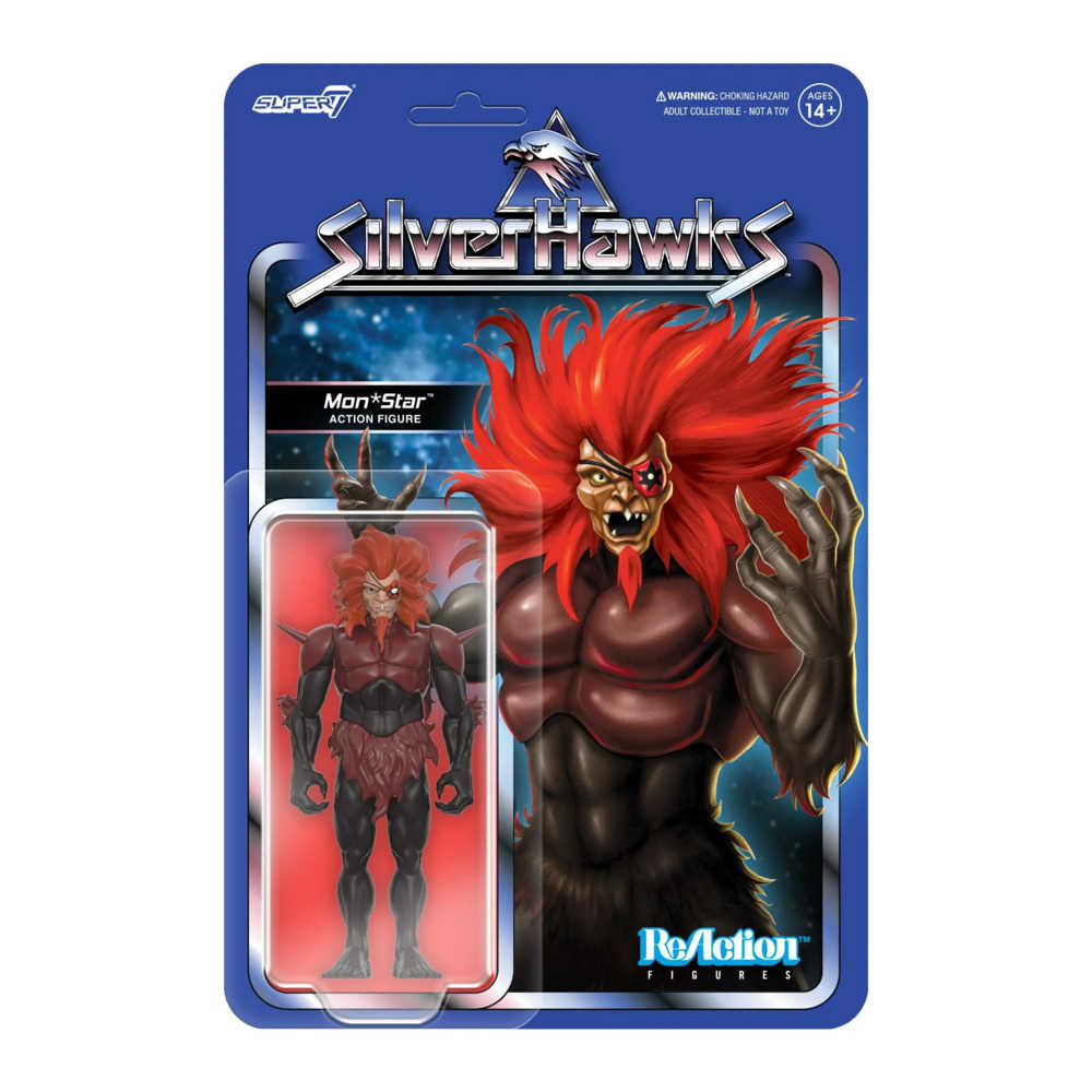 Silverhawks Reaction Wv1 Mon Star Pre-Transformation Action Figure (Net