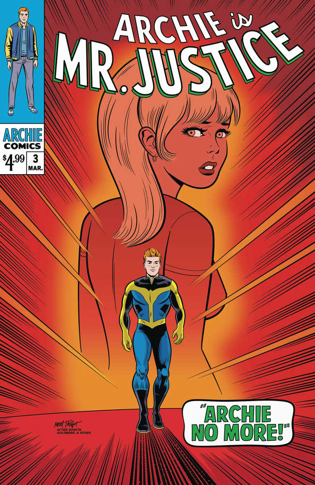 Archie Is Mr Justice (2024) #3 (of 4) Cover C Matt Talbot