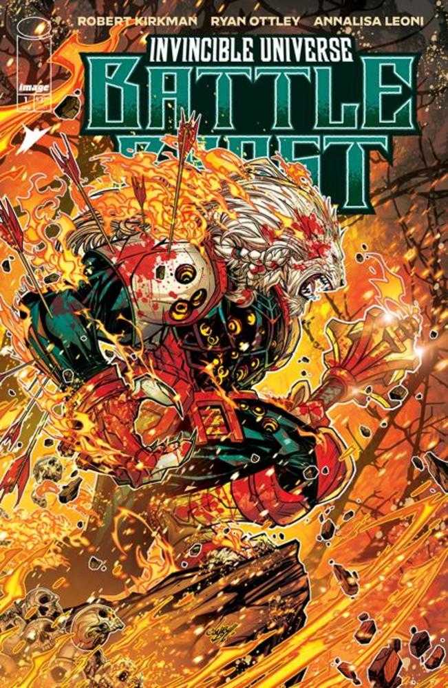 Invincible Universe: Battle Beast (2025) #1 Cover G Jonboy Meyers 1:100 Foil Variant