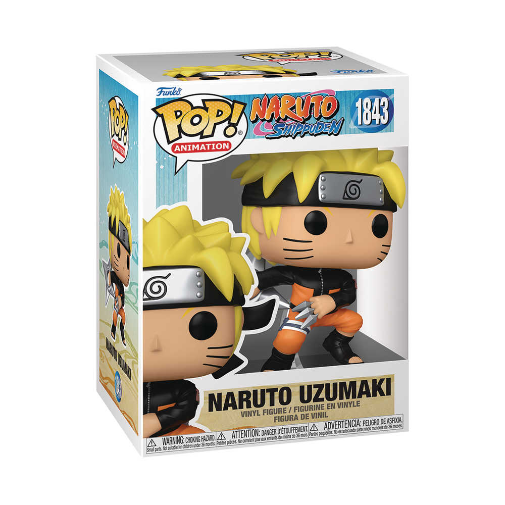 Pop Animation #1843 Naruto Shippuden: Naruto Uzumaki w/Shuriken