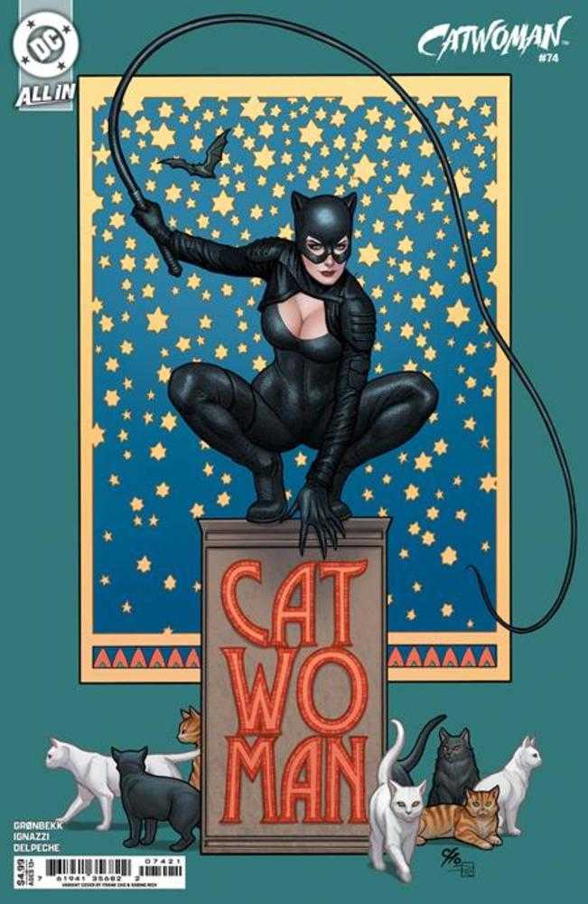 Catwoman (2018) #74 Cover B Frank Cho Variant