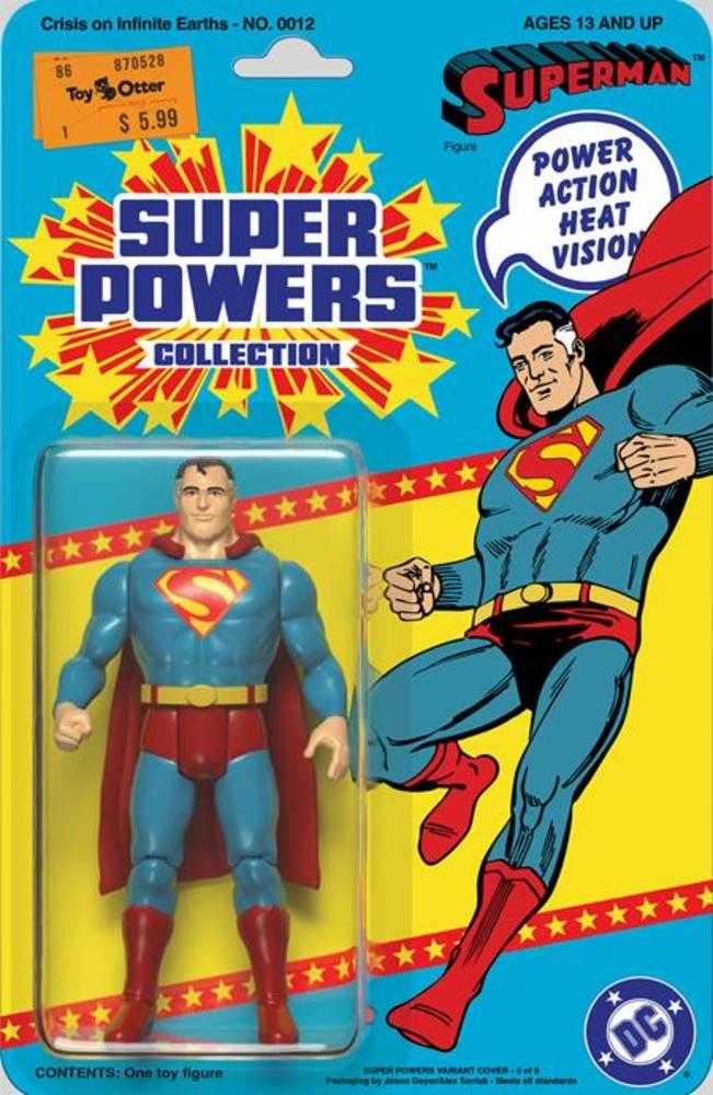 Crisis On Infinite Earths #12 (of 12) Facsimile Edition Cover D Super Powers Variant