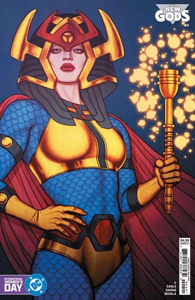 New Gods (2024) # 4 (of 12) Cover D Jenny Frison International Womens Day Big Barda Variant