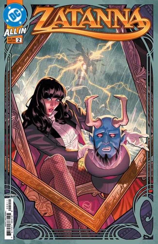 Zatanna (2025) #2 (of 6) Cover A Jamal Campbell