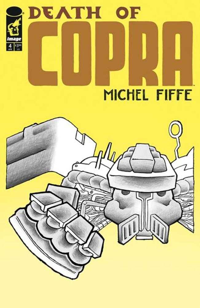 Death Of Copra (2025) #4 (of 4) Cover B Michel Fiffe Yellow Variant (Mature)