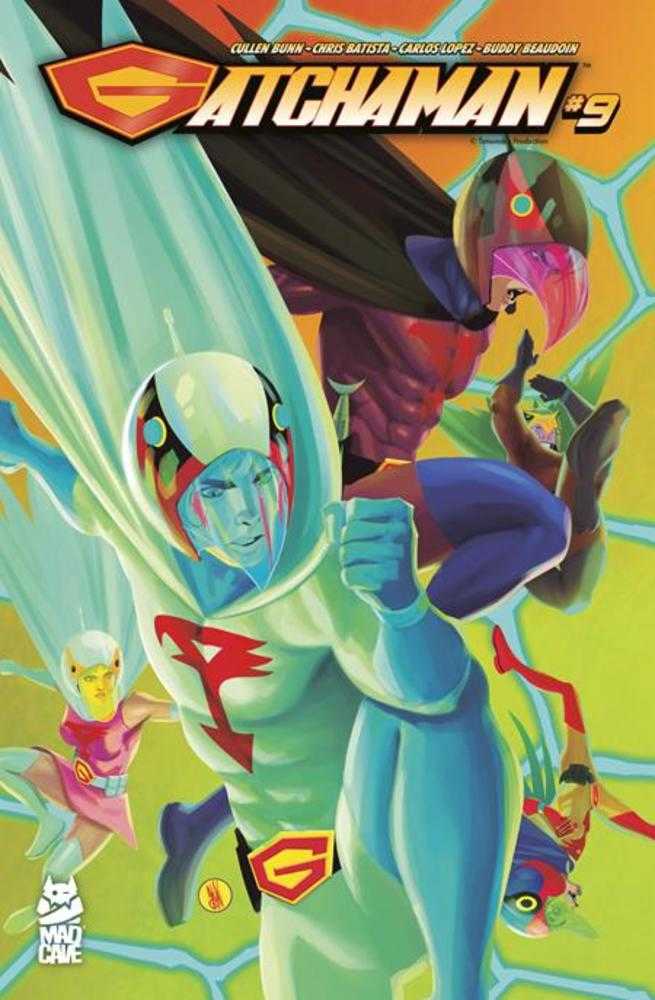 Gatchaman (2024) # 9 Cover A Inaki Miranda