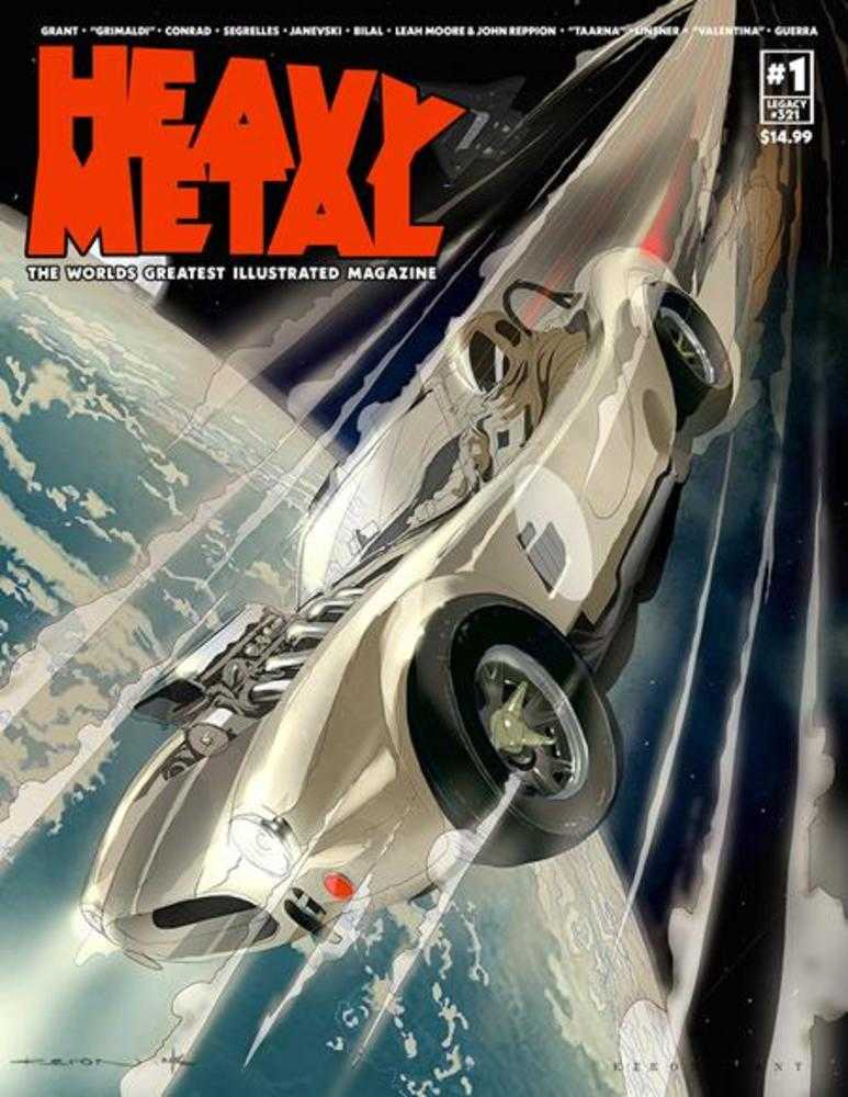 Heavy Metal Magazine (2025) #1 Cover D Keron Grant (Mature)