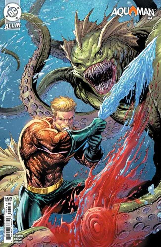 Aquaman (2025) # 4 Cover D Tyler Kirkham Variant