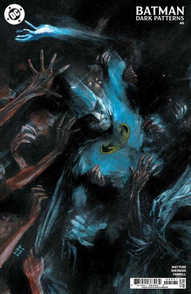Batman: Dark Patterns (2024) # 5 (of 12) Cover B Martin Simmonds Card Stock Variant