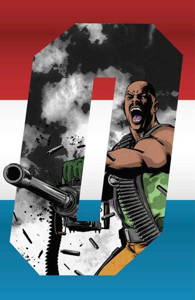 G.I. Joe A Real American Hero: Roadblock (2025) One-Shot Cover D Jorges Fornes 1:25 Foil Letter Variant