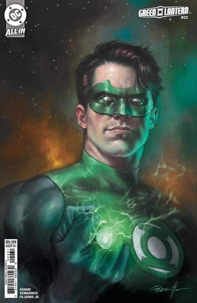 Green Lantern (2023) #22 Cover B Lucio Parrillo Card Stock Variant