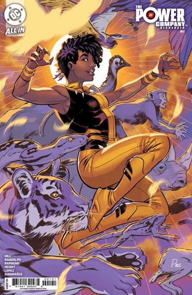 Power Company: Recharged (2025) One-Shot Cover D Paris Alleyne 1:25 Variant