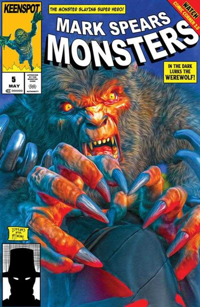 Mark Spears Monsters (2024) #5 Cover C Mark Spears Asm #313 Homage Variant